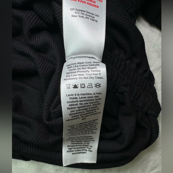 NWT - DKNY Dress Sport / Black / Medium / Pullover / Slim / Short Sleeve - Picture 9 of 11